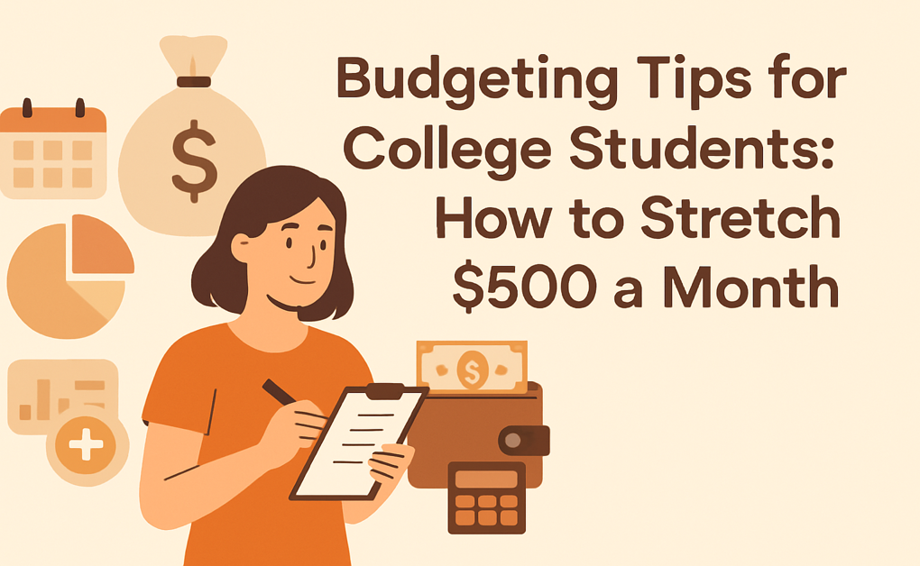 Budgeting Tips for College Students: How to Stretch $500 a Month
